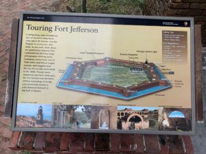 2022-02-19 Map of Fort Jefferson Dry Tortugas