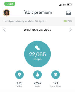 2022-11-23 FitBit