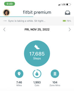 2022-11-25 FitBit