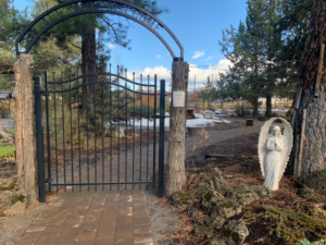 Nativity Lutheran Church labyrinth entrance