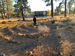 Dorothy in Sisters Community Labyrinth