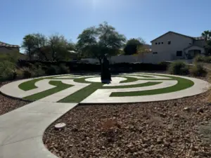 Reunion Trails Park labyrinth; Henderson, NV