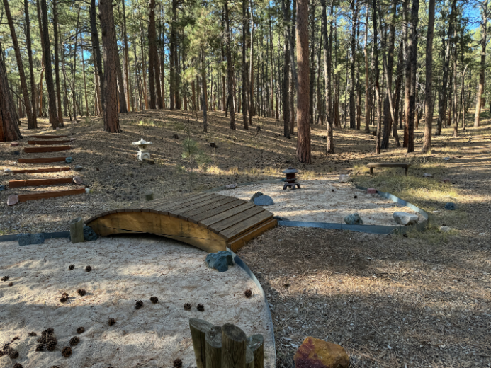 Benet Hill Monastery zen garden