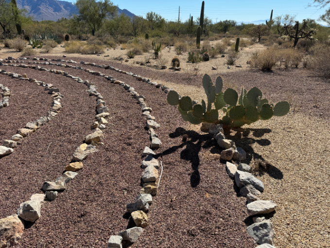 Episcopal Church of the Apostles labyrinth