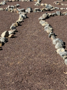 Episcopal Church of the Apostles labyrinth, the narrow path