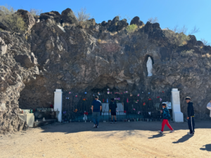 Mission San Xavier del Bac, Groto of Lourdes